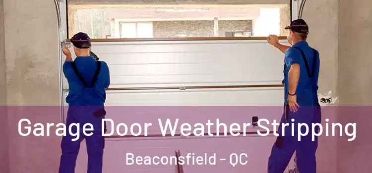  Garage Door Weather Stripping Beaconsfield - QC