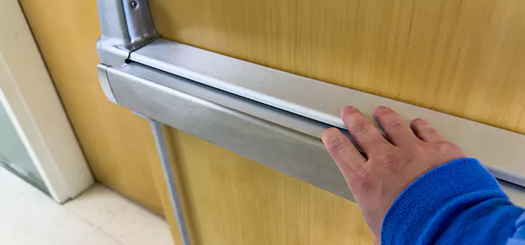 Installing a Push Bar on a Door Beaconsfield